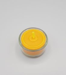 Picture of Teelicht mit Glas aus Bienenwachs 53g
