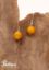 Bild von Ohrgehänge Achat gelb gefärbt und Sterlingsilber